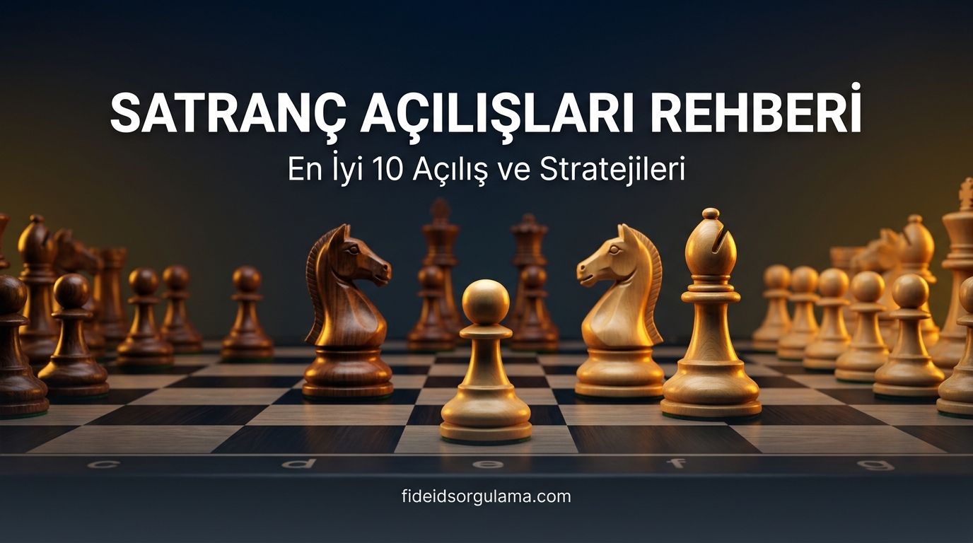Satranç Açılışları Rehberi: En İyi 10 Açılış ve Stratejileri (2026)