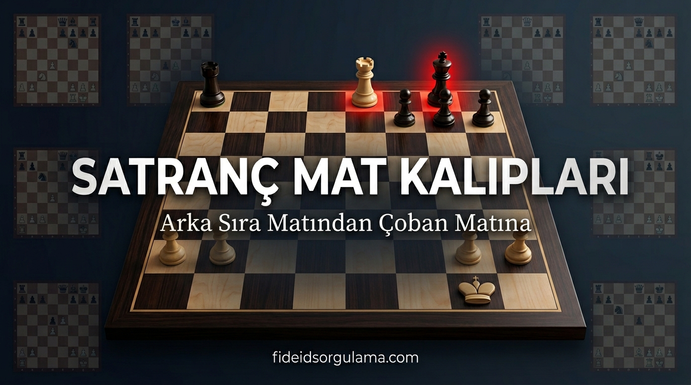 Satranç Mat Kalıpları Rehberi: Arka Sıra Matından Çoban Matına