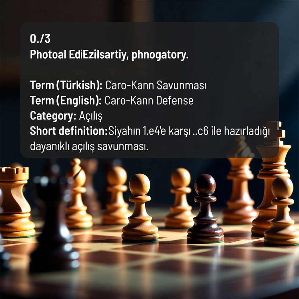 Caro-Kann Savunması